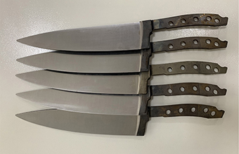 切刀刃口激光熔覆